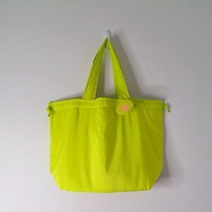 Neon Yellow Tote Bag